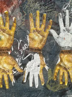 Susanna Messaggio con Ombretta Garavaglia e l'artista Astrid di Dianova