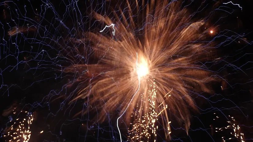 Fuochi artificiali sul Pilar- Zaragoza